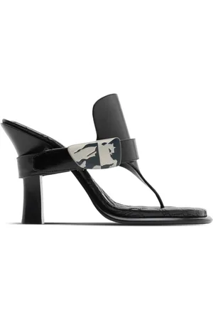 Burberry Sandales Bay en cuir