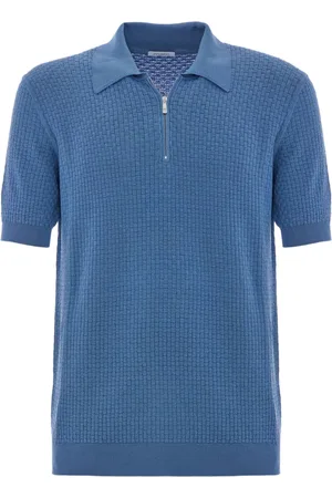 Malo T-shirt boutonné