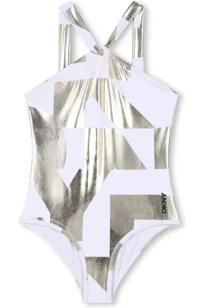 DKNY Maillot de bain à logo imprimé