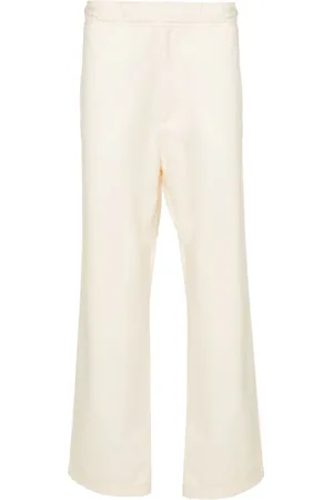 Moncler Pantalon droit à logo appliqué