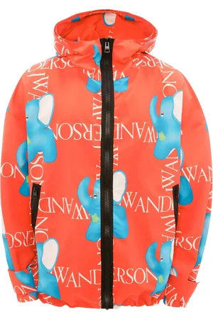 J.W.Anderson Veste oversize imprimée à capuche