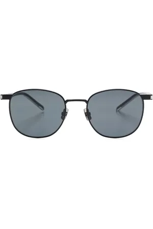 Saint Laurent Lunettes de soleil à monture ronde