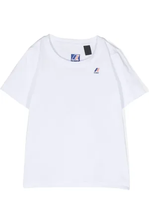 K-Way T-shirt en coton à patch logo