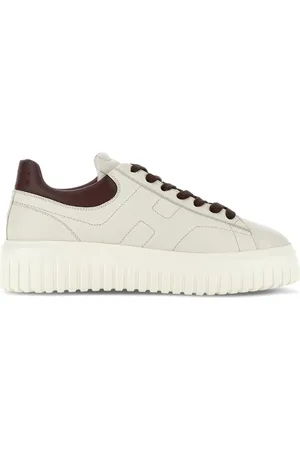 Hogan Baskets H-Stripes en cuir