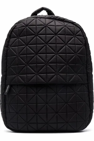 VeeCollective Sac à dos matelassé à bords en cuir