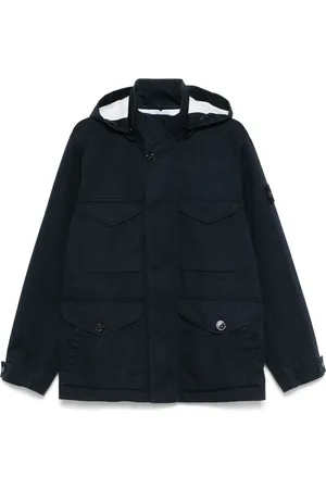 Stone Island Veste matelassée à patch Compass