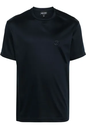 Giorgio Armani T-shirt à logo brodé