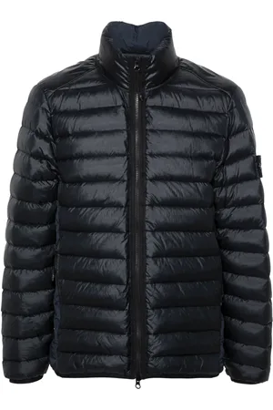 Stone Island Veste matelassée à patch Compass
