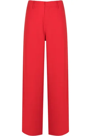 Uma Raquel Davidowicz Pantalon ample à taille mi-haute