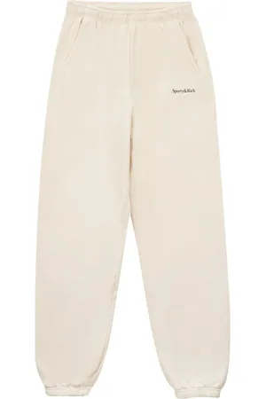 Sporty & Rich Pantalon de jogging à logo brodé
