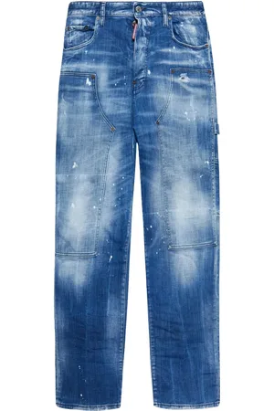 Dsquared2 Jean à effet usé