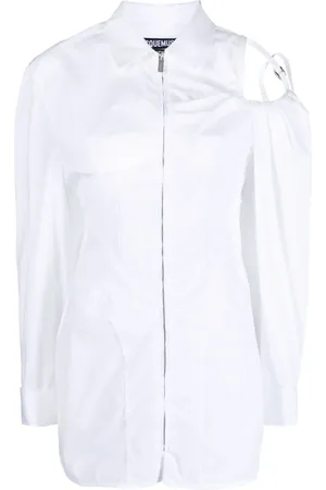 Jacquemus Robe-chemise Galliga asymétrique