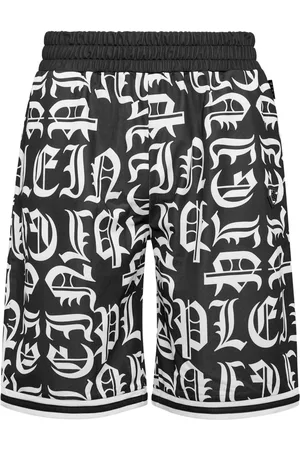 Philipp Plein Short à logo imprimé
