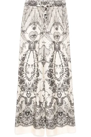 ZIMMERMANN Pantalon Crush à taille nouée