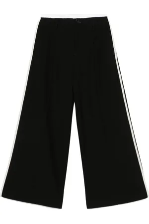 Feng Chen Wang Pantalon à bords contrastants