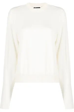 Jil Sander Pull à détails de perforations