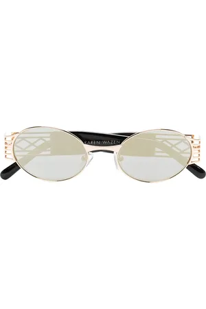 Karen Wazen Lunettes de soleil Pam à monture ovale