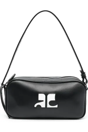 Courrèges Sac porté épaule Réédition en cuir