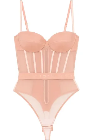 Elisabetta Franchi Body à taille à logo