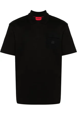 HUGO BOSS Polo à logo appliqué