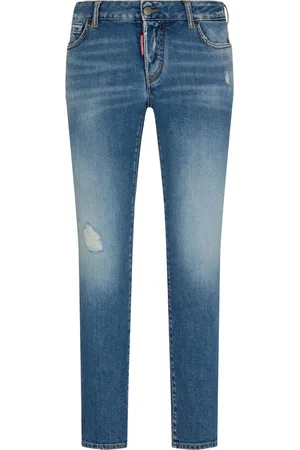 Dsquared2 Jean cigarette à patch logo