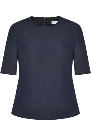 ROSETTA GETTY T-shirt en sergé à col rond