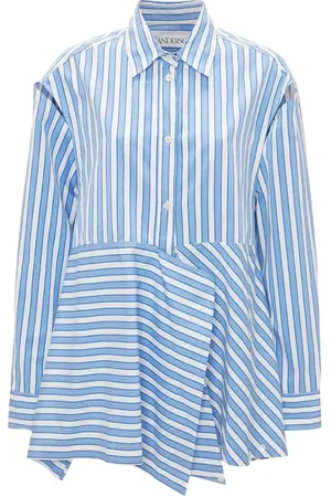 J.W.Anderson Chemise drapée à rayures