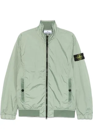 Stone Island Veste matelassée à patch Compass