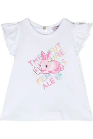 Chiara Ferragni T-shirt en coton à imprimé graphique