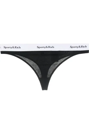 Sporty & Rich String Serif à logo imprimé