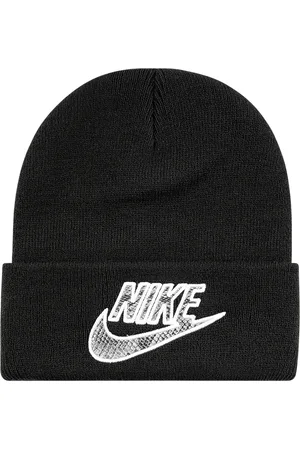 Supreme X Nike bonnet à effet peau de serpent
