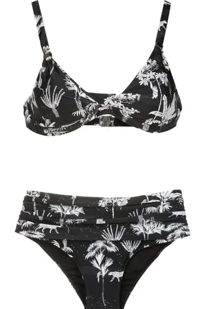 Lygia & Nanny Bikini Marianne à imprimé graphique
