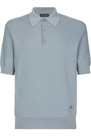 Dolce & Gabbana Polo en maille gaufrée