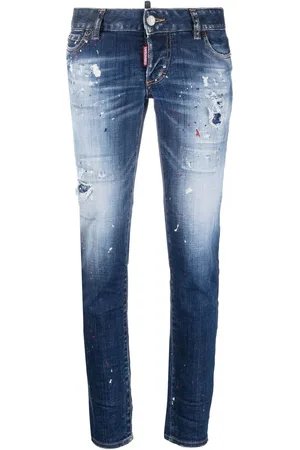 Dsquared2 Jean skinny à effet usé