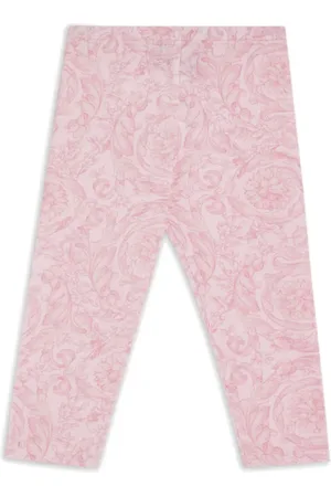 VERSACE Legging à motif baroque