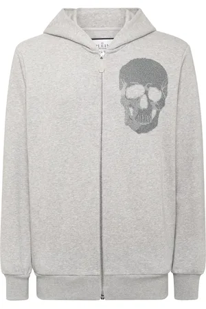 Philipp Plein Hoodie zippé à ornements