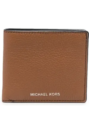 Michael Kors Portefeuille en cuir grainé à design pliant