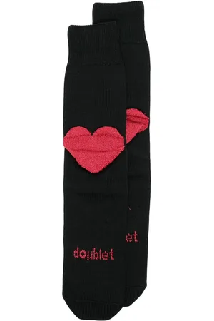 DOUBLET Chaussettes 3/4 à motif cœurs