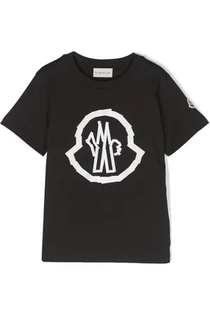 Moncler T-shirt en coton à logo imprimé
