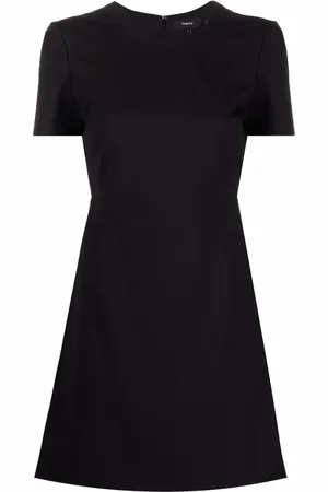 THEORY Robe à manches courtes