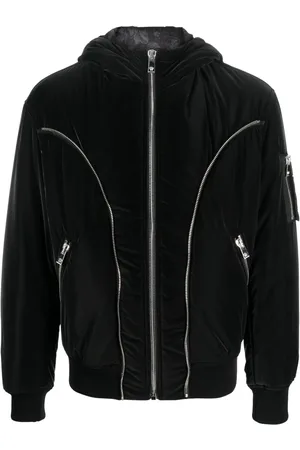 VERSACE Doudoune à détails de zips