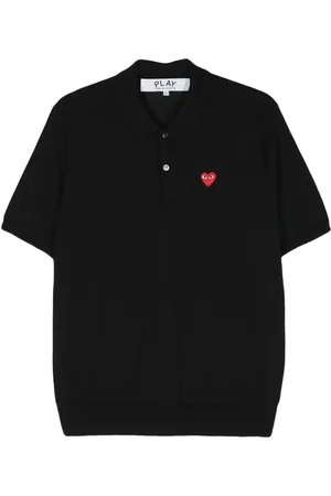 Comme des Garçons Polo à patch coeur