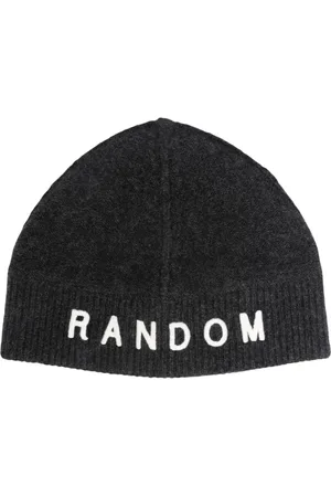 Random Identities Bonnet nervuré à slogan brodé