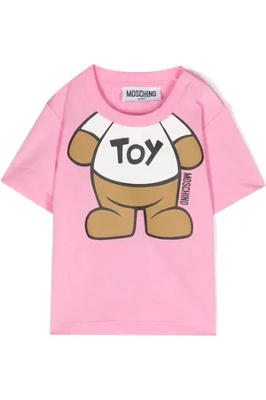 Moschino T-shirt en coton à motif Teddy Bear