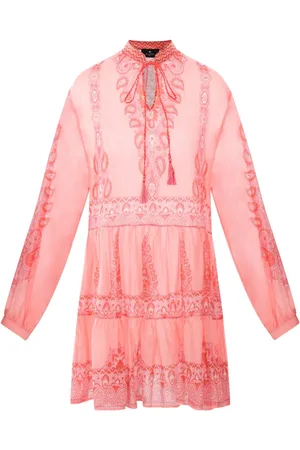 Etro Robe courte à imprimé cachemire