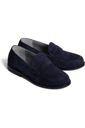 BONPOINT Mocassins Moka en daim