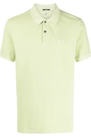 C.P. Company Polo en piqué à patch logo