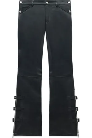 Courrèges Pantalon évasé à détail de boucle