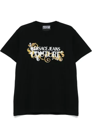 VERSACE T-shirt à logo imprimé