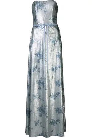 Marchesa Notte Robe bustier brodée de sequins